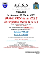 X3 Mixte Départemental - Grand Prix de la Ville - ABGS